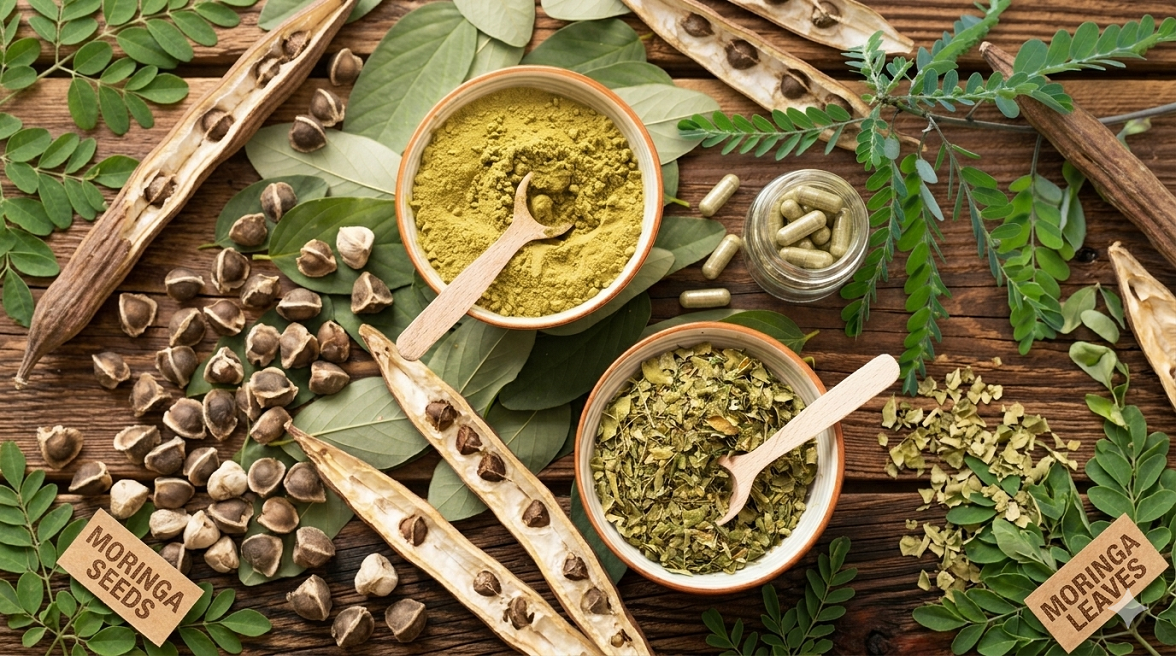 Dehydrated Moringa
