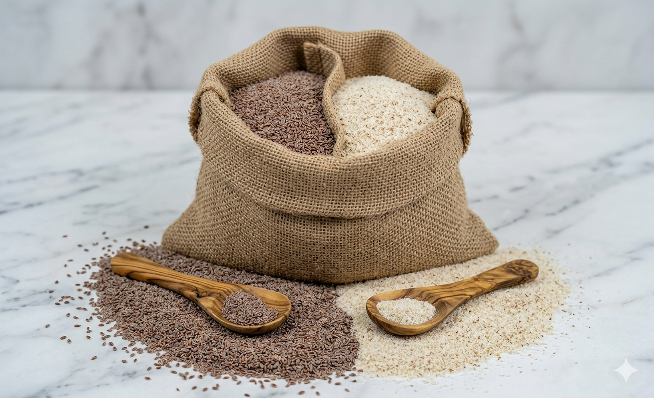 Psyllium seed and husk mix